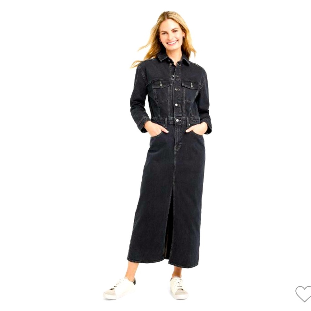 Universal Thread denim maxi dress - Picture 1 of 4